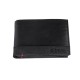 Портмоне ZIPPO с защитой от сканирования RFID, чёрное, натуральная кожа, 12×2×9 см