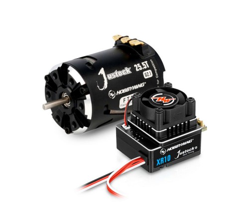 Бесколлекторная система Hobbywing COMBO-XR10-JS5-G3S-Black-G2.1 (1/10)