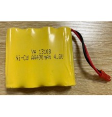 Аккумулятор Ni-Cd 400mAh, 4.8V, JST для Huina 1331