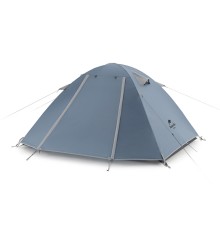 Палатка Naturehike P-Series NH18Z022-P 210T/65D, двухместная, серо-голубая, 6927595783597