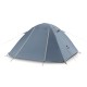 Палатка Naturehike P-Series NH18Z033-P 210T/65D, трехместная, серо-голубая, 6927595783634