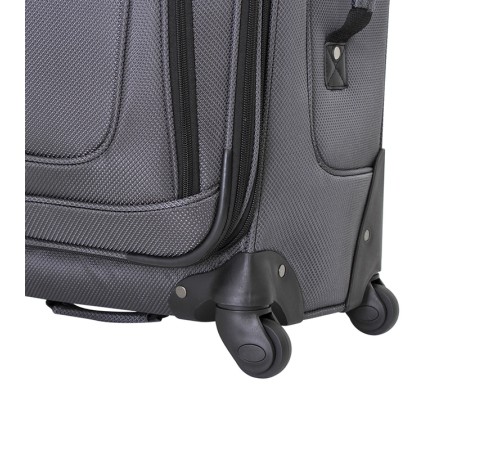 Чемодан SWISSGEAR SION, серый, полиэстер 750x750D добби, 46x27x74 см, 90 л