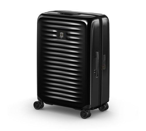 Чемодан VICTORINOX Airox, черный, 100% поликарбонат Makrolon, 46x29x69 см, 74 л