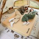 Коврик Naturehike CNK2300DZ014 D01 самонадувной с подушкой бежевый 3см, 6976507663397