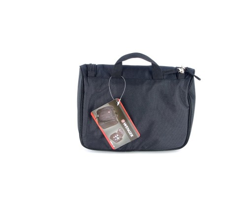 Несессер WENGER  «TOILETRY KIT»,  дорожный, чёрный, 27х11х22 см