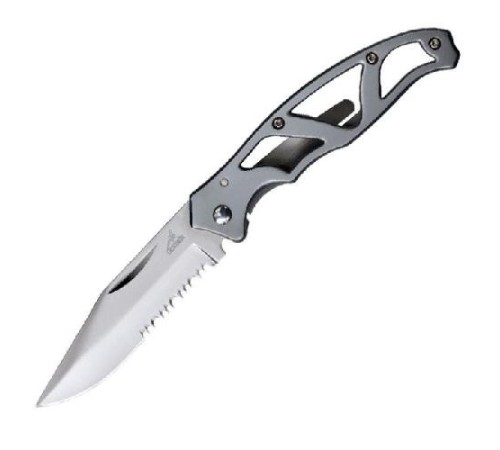 Нож Gerber Essentials Paraframe Mini, серрейторное лезвие, блистер, 22-48484