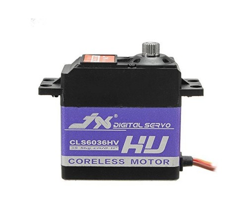 Сервомашинка цифровая JX Servo CLS6036HV (60г/35.6/0.11/7.4V) Ecoboost