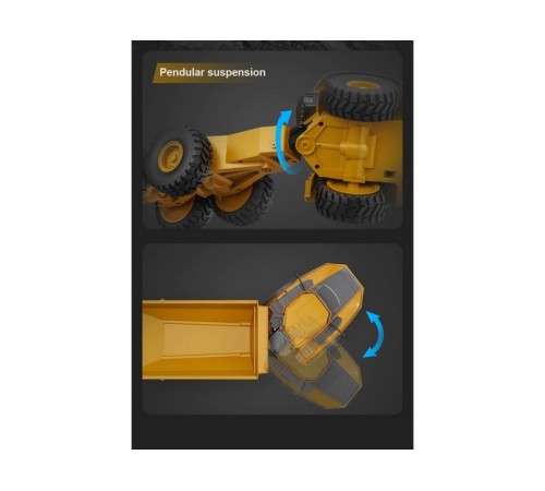Радиоуправляемый карьерный самосвал Double Eagle Volvo A40G 1/20 2.4G RTR