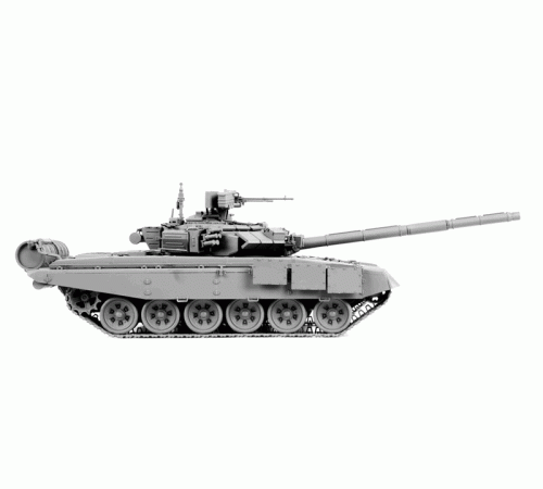 Сборная модель ZVEZDA Российский основной боевой танк Т-90, 1/35
