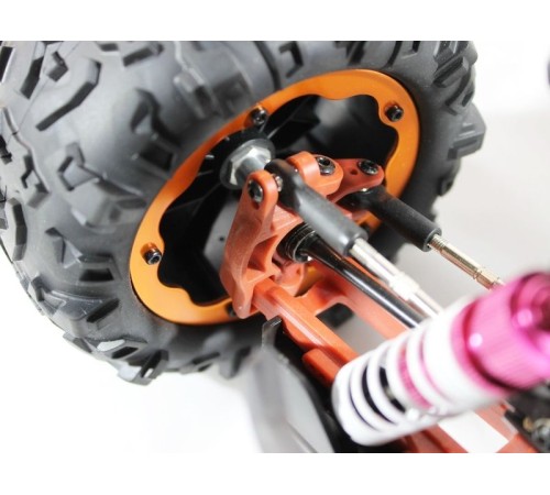 Радиоуправляемая трагги Remo Hobby EVO-R Brushless UPGRADE (зеленая) 4WD 2.4G 1/8 RTR