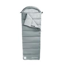 Ультралёгкий спальный мешок Naturehike M300 хлопковый с капюшоном весна осень (молния слева), 6927595702383