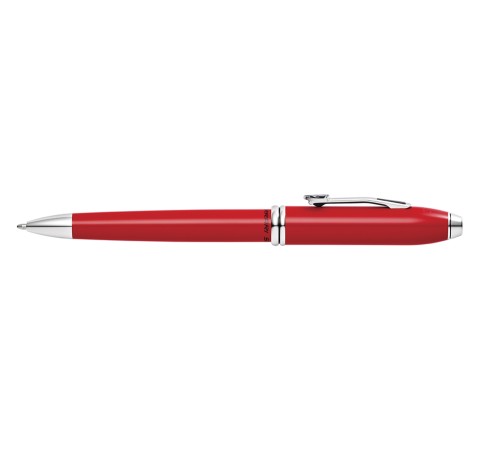 Шариковая ручка Cross Townsend Ferrari Glossy Rosso Corsa Red Lacquer / Rhodium