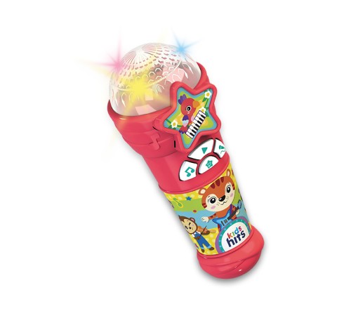 Музыкальная игрушка Kids Hits Микрофончик с огоньками Любимые хиты