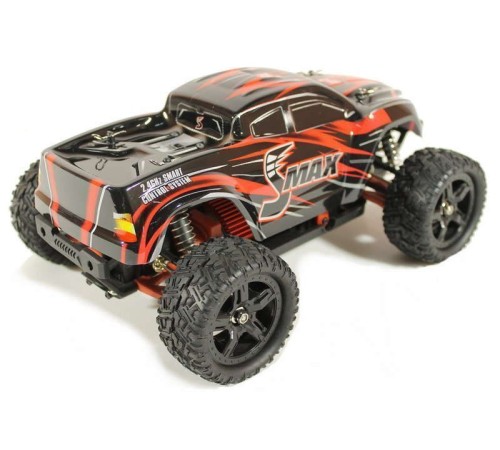 Радиоуправляемый монстр Remo Hobby SMAX UPGRADE (красный) 4WD 2.4G 1/16 RTR