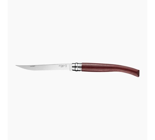 Нож филейный Opinel №12, нержавеющая сталь, рукоять бубинга