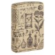Зажигалка ZIPPO Alchemy Design с покрытием 540 Matte, латунь/сталь, бежевая, матовая, 38x13x57 мм