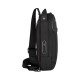 Рюкзак на одно плечо VICTORINOX Architecture Urban2 Sling Bag, черный, полиэстер/кожа, 17x8x28 см, 2 л