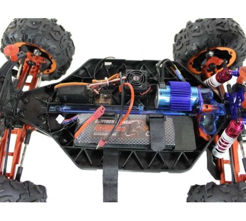 Радиоуправляемая трагги Remo Hobby EVO-R Brushless UPGRADE (зеленая) 4WD 2.4G 1/8 RTR