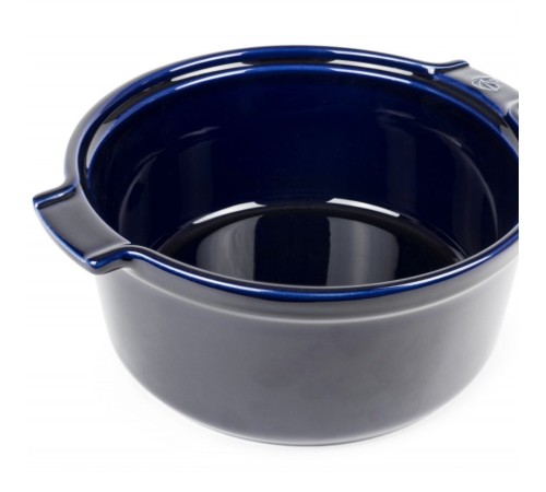 Круглая форма для запекания Peugeot Ceramic, 24 см, Франция, синяя