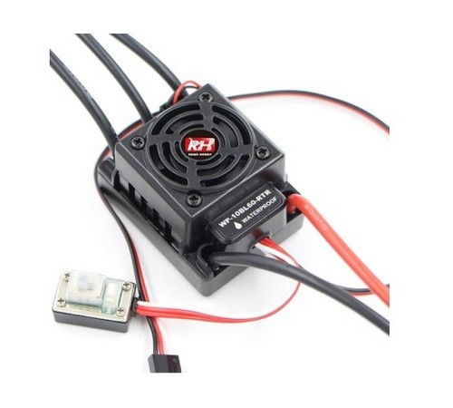 Влагозащищенный регулятор 60A Hobbywing для бесколлекторных машин Remo Hobby