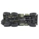 Радиоуправляемая машина WPL УРАЛ (зеленый) 6WD 2.4G 1/16 RTR