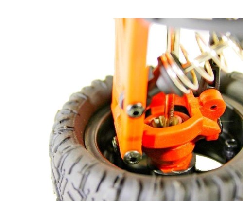 Радиоуправляемый монстр Remo Hobby SMAX Brushless UPGRADE (красный) 4WD 2.4G 1/16 RTR