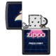 Зажигалка ZIPPO Classic с покрытием Black Matte, латунь/сталь, чёрная, матовая, 38x13x57 мм