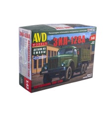 Сборная модель AVD ЗИЛ-128А бортовой, 1/43