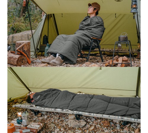 Спальный мешок Naturehike NH22MSD05 F150 серый