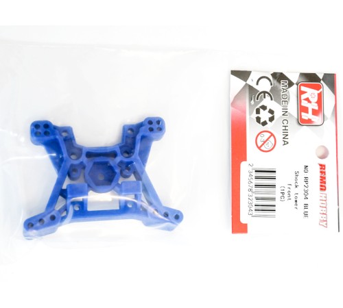 Стойка крепления передних амортизаторов  для Remo Hobby MMAX, EX3 1/10, тюнинг, синяя