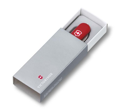 Нож-брелок VICTORINOX Signature Lite, 58 мм, 7 функций, красный