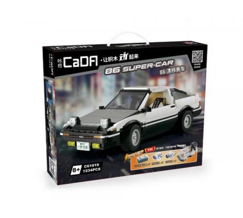 Конструктор CADA Toyota Corolla AE86 (1234 детали)