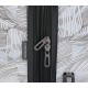 Чемодан WENGER CASCADE, белый с принтом, АБС-пластик, 42 x 26,5 x 62 см, 69 л
