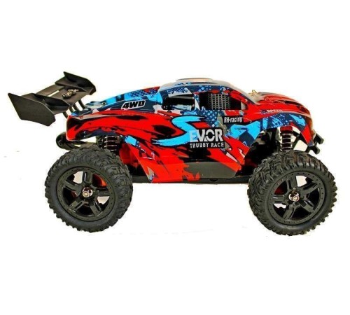 Радиоуправляемая трагги Remo Hobby S EVO-R UPGRADE (красный) 4WD 2.4G 1/16 RTR