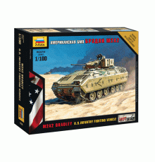 Сборная модель ZVEZDA Американская БМП Бредли, 1/100