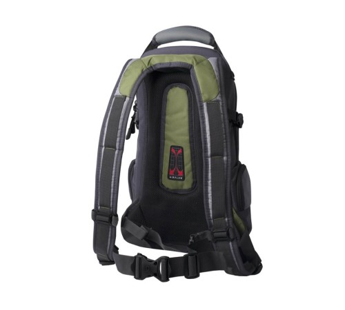 Рюкзак WENGER, серый/зеленый/серебристый, полиэстер 1200D PU, 23х18х47 см, 22 л