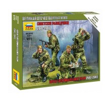 Сборные солдатики ZVEZDA Советские разведчики 1941-43гг, 1/72