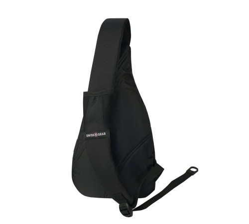 Рюкзак SWISSGEAR с одним плечевым ремнем, черный/красный, 25x15x45 см, 7 л