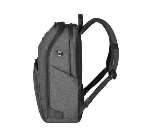 Рюкзак VICTORINOX Architecture Urban 2 Deluxe Backpack 15”, серый, полиэстер/кожа, 31x23x46 см, 23 л
