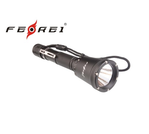 Фонарь для дайвинга Ferei W158 набор, серебряный, W158S