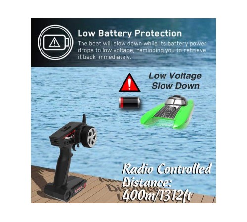Радиоуправляемый катамаран Volantex RC ATOMIC SR85 Brushless 2.4G ARTR