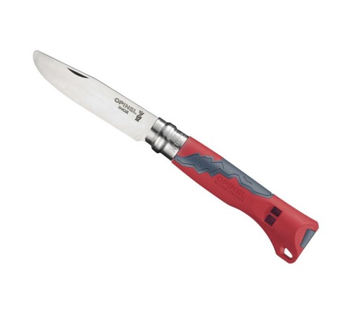 Нож Opinel №7 Outdoor Junior, красный, 001897