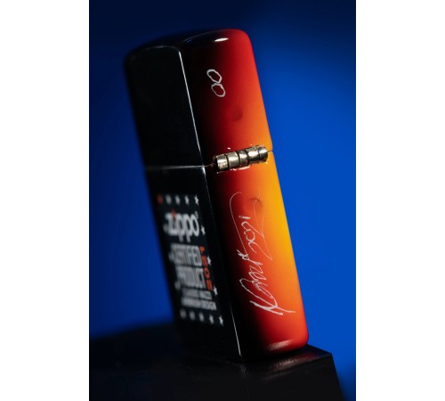 Зажигалка ZIPPO Mazzi с покрытием 540 Matte, латунь/сталь, разноцветная, матовая, 38x13x57 мм