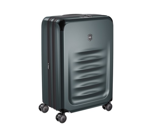 Чемодан VICTORINOX Spectra™ 3.0 Exp. Medium Case, темно-зеленый, поликарбонат Sorplas™, 46x30x69 см, 81 л