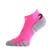 Носки Lasting RUN 450, microfiber+polypropylene, розовый, размер S , RUN450S