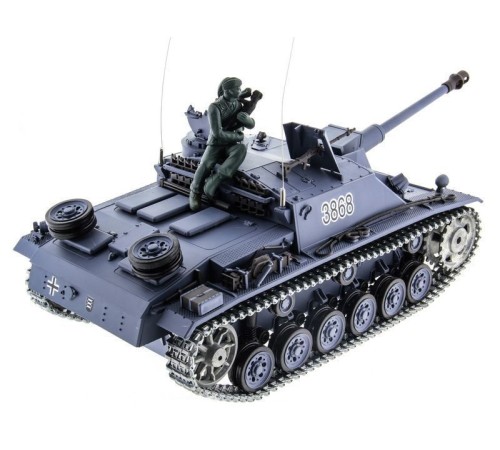 Радиоуправляемый танк Heng Long  Stug III (F8 Type) Professional V6.0  2.4G 1/16 RTR