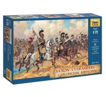 Сборные солдатики ZVEZDA Саксонские кирасиры 1810-1814 г.г., 1/72