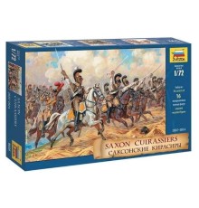 Сборные солдатики ZVEZDA Саксонские кирасиры 1810-1814 г.г., 1/72