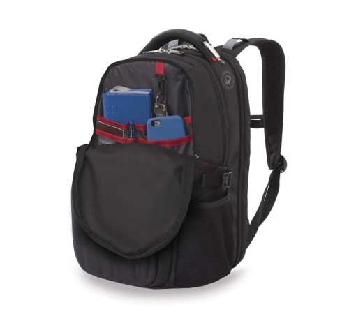 Рюкзак WENGER, 15'', черный, полиэстер 900D, 36х21х47 см, 35 л