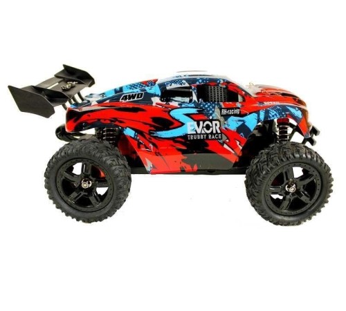 Радиоуправляемая трагги Remo Hobby S EVO-R Brushless UPGRADE (красный) 4WD 2.4G 1/16 RTR